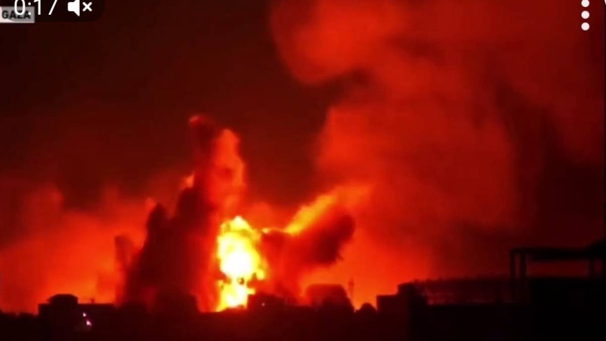 Ізраїль вночі наносив масовані удари по сектору Газа