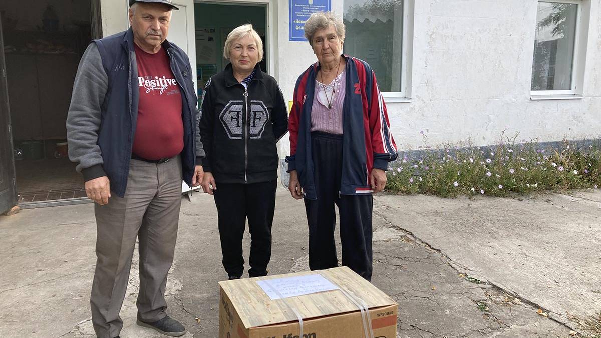 Прифронтове село на Запоріжжі отримало генератор від українців Румунії