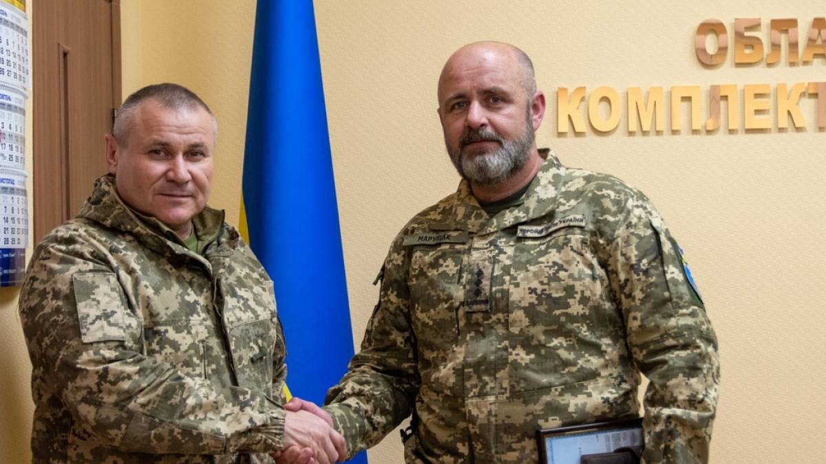 У Запоріжжі обласний центр комплектування  очолив бойовий полковник