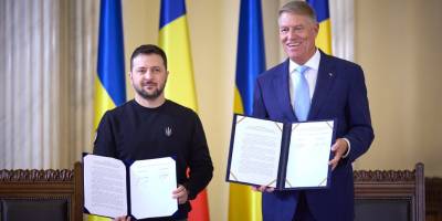 Україна та Румунія підписали декларацію про співпрацю: про що домовились президенти