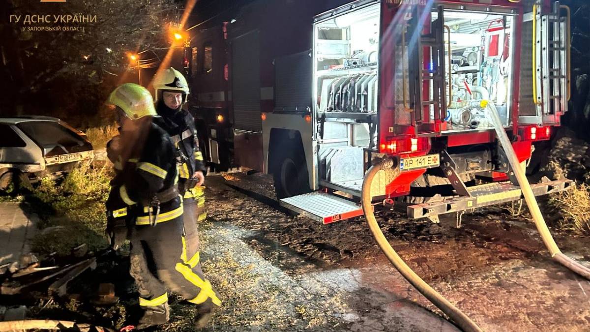 У Запоріжжі вирувала пожежа: ледь не згорів приватний будинок – фото