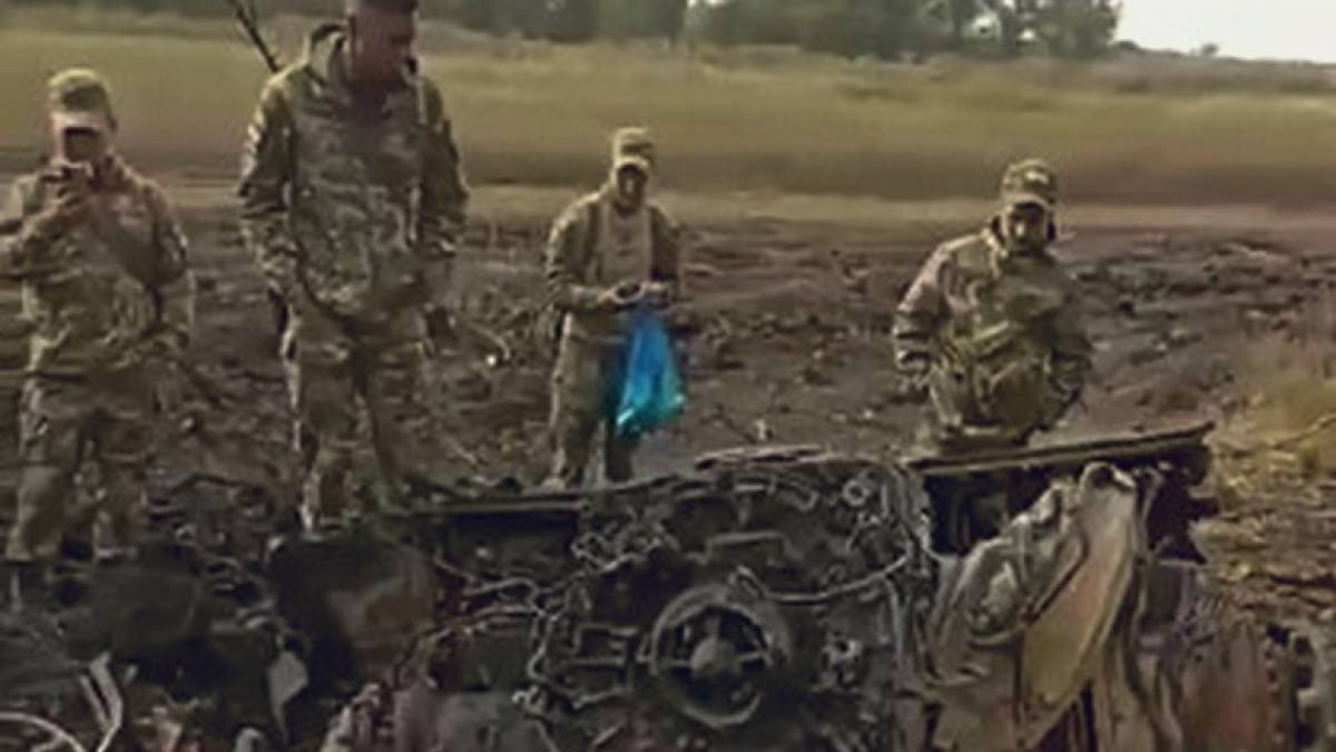 Баба Яга захисників Запоріжжя розірвала на шматки ворожий танк Т-80