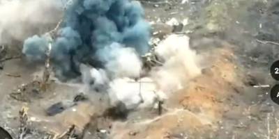 На Запорізькому напрямку нацгвардійці вибивають ворога із укріплених позицій (відео)