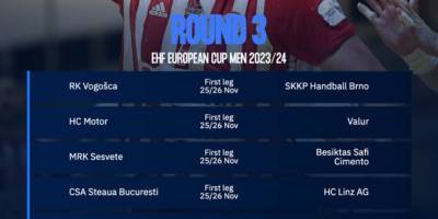 “Мотор” отримав наступного суперника у Європейському кубку EHF – це чемпіон Ісландії