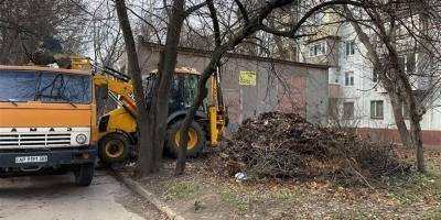 В Олександрівському районі тривають сезонні роботи з благоустрою