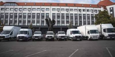 З Великобританії надійшла велика партія спецтехніки: яка саме