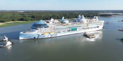У Фінляндії випробовують найбільший у світі круїзний лайнер Icon of the Seas – деталі