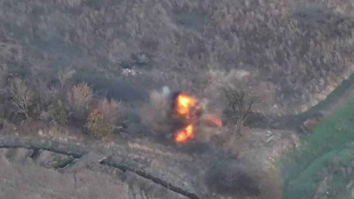 На Запоріжжі гвардійці знищили позицію ворога разом з особовим складом та боєкомплектом