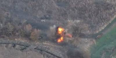 На Запоріжжі гвардійці знищили позицію ворога разом з особовим складом та боєкомплектом