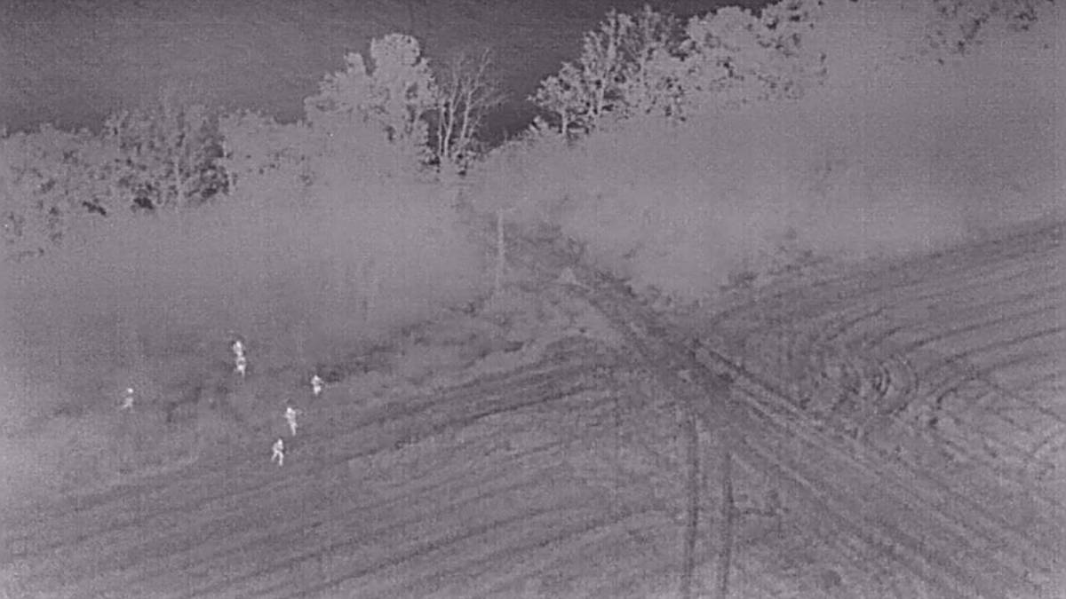 Мешканця Запорізької області, який намагався незаконно потрапити до Молдови, затримали за допомогою беспілотника – відео