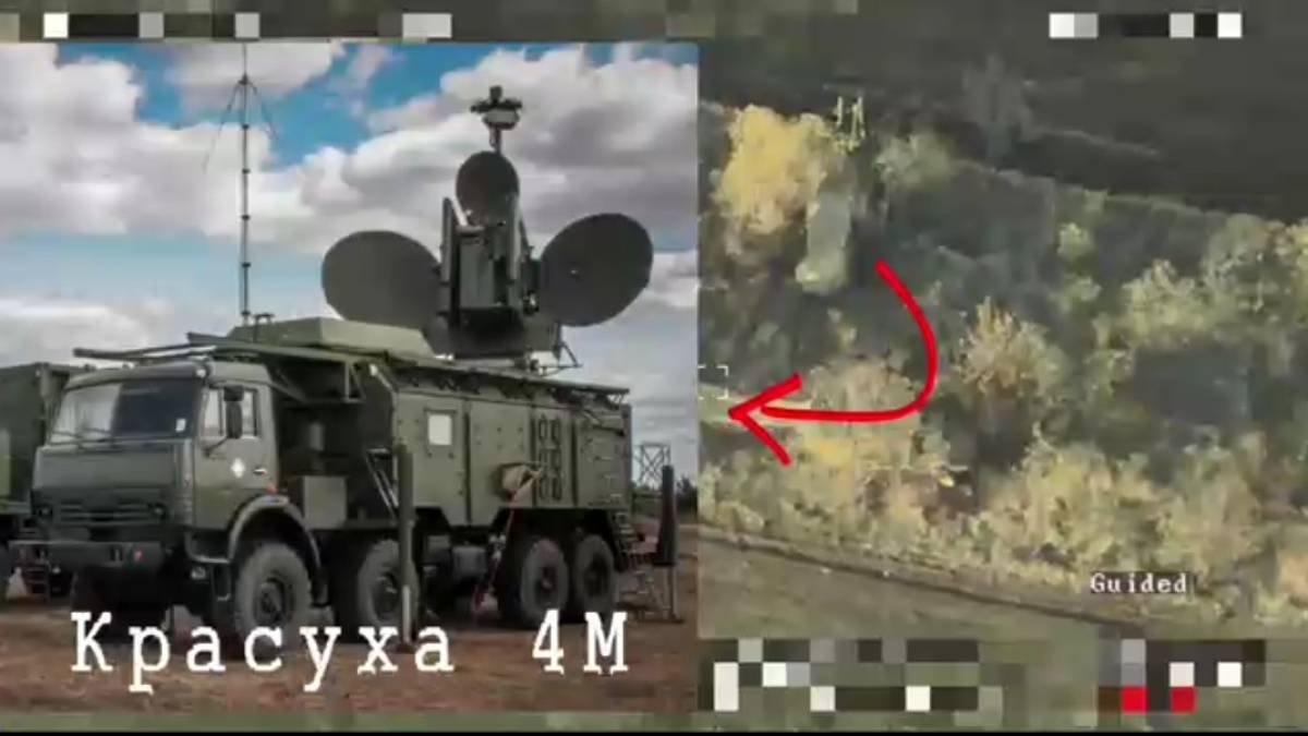 На Запорізькому напрямку бійці ЗСУ знищили комплекс РЕБ «Красуха-4»