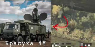 На Запорізькому напрямку бійці ЗСУ знищили комплекс РЕБ «Красуха-4»