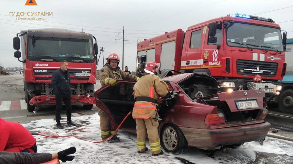 У Запорізькому районі в ДТП загинули троє людей