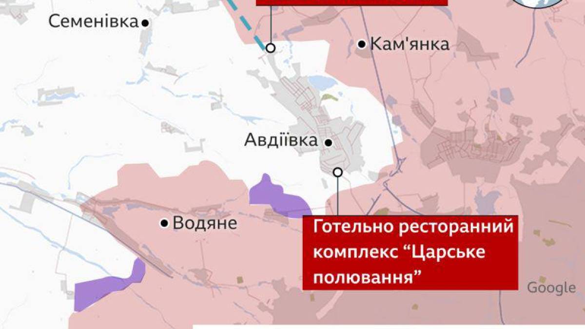 Місяць спроб оточити Авдіївку біля Донецька…