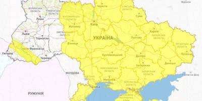 На вихідних буде нестійка, дощова та вітряна погода по всій країні — циклон із півдня