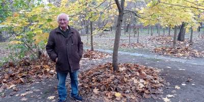 “Залиште листя деревам!” – пан Григорій Стасюк, друг дерев