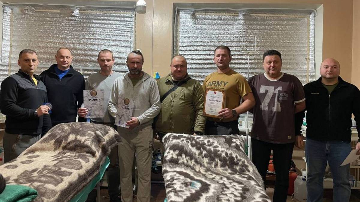 Сержантам Запорізької бригади тероборони вручили грамоти та відзнаки