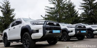 Слідчі Нацполіції отримали від уряду США вісім броньованих автомобілів — названі області