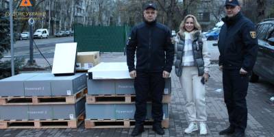 Запорізькі рятувальники отримали інтегровані системи зберігання енергії Tesla – відео