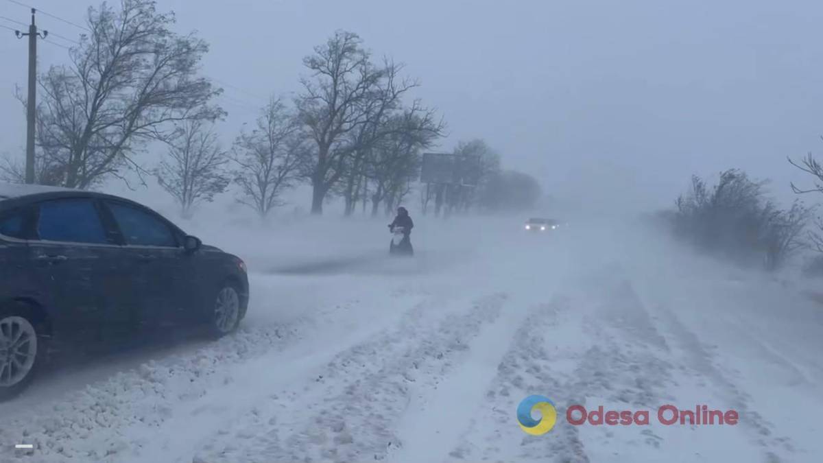 Через негоду на Одещині закривають ще одну автотрасу