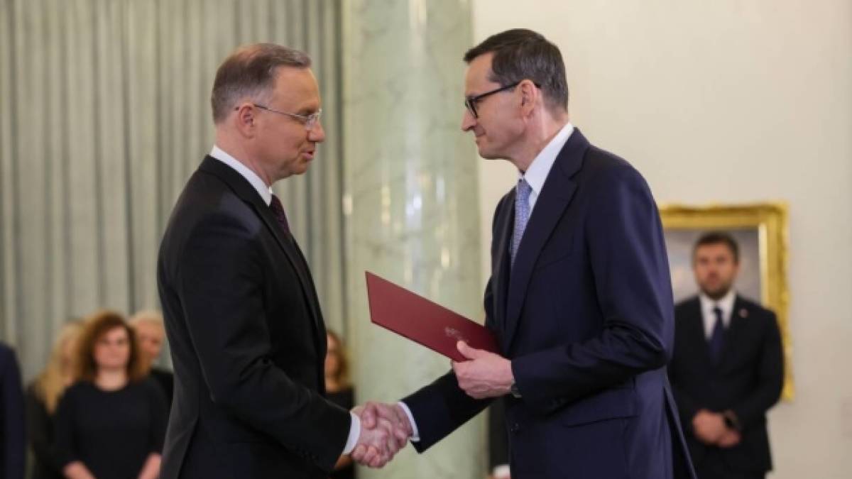 Дуда призначив Моравецького прем’єром і прийняв присягу у нового складу Ради міністрів
