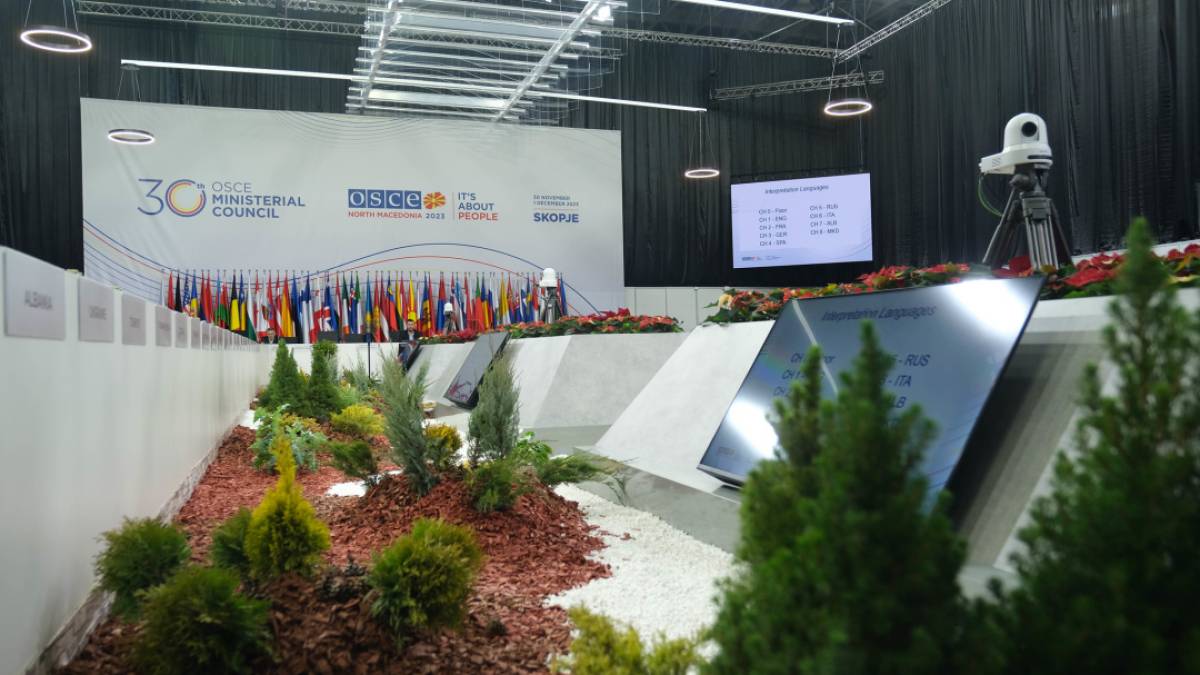 У Північній Македонії розпочинається Рада міністрів ОБСЄ