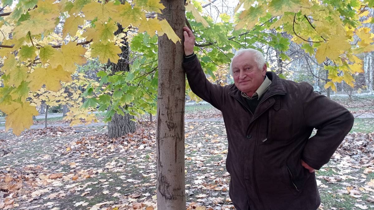 Григорій Стасюк, батько двохсот запорізьких дерев