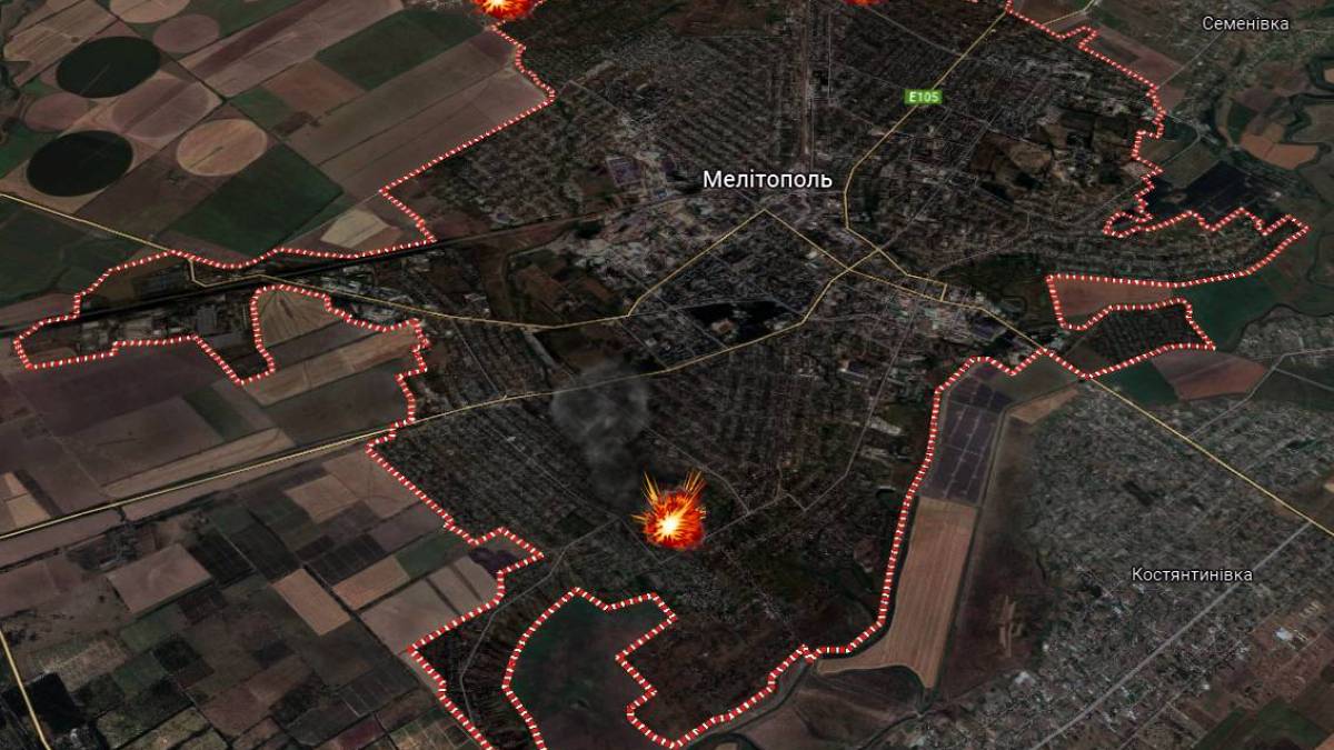 БумБабах від ЗСУ завітав до Мелітополя та Маріуполя
