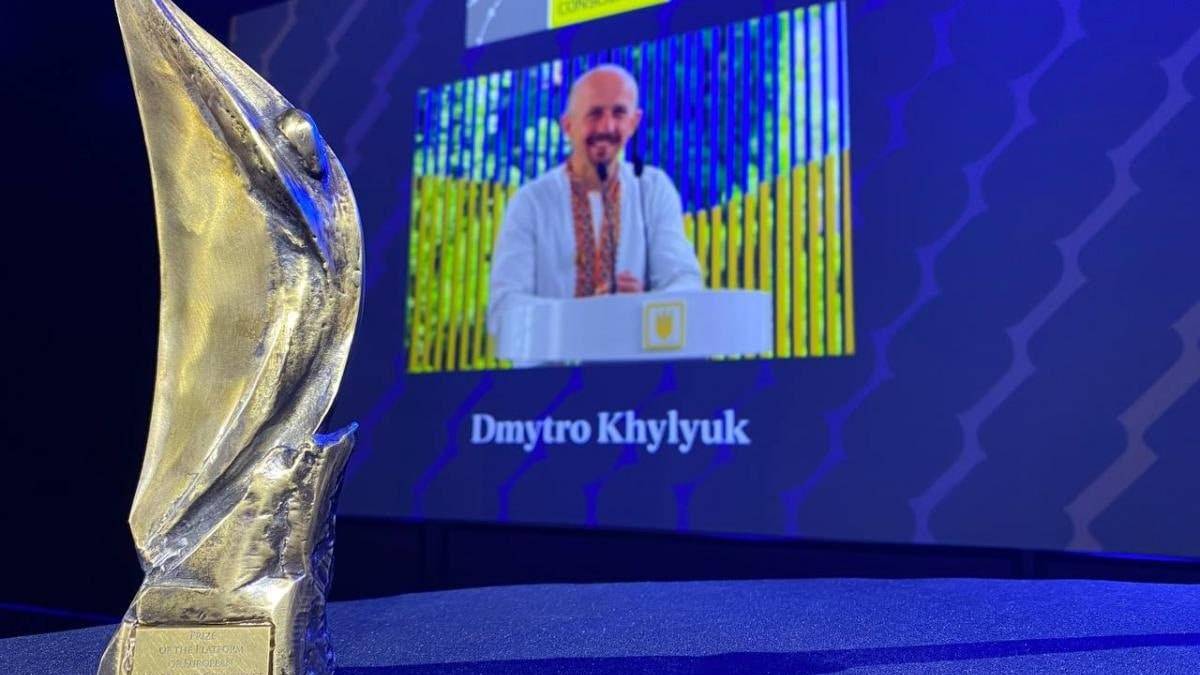 Український журналіст, викрадений росіянами, отримав європейську премію
