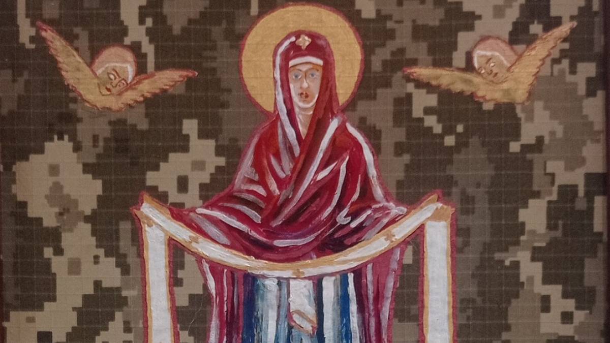 Мацієвській та Богородиця на пікселі: нова іконографія на виставці у Запорізькій політехніці