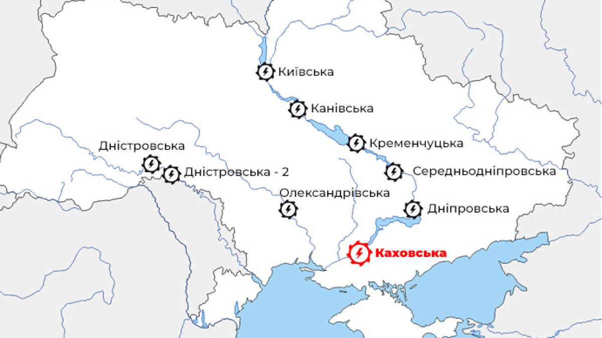 ЄІБ виділяє 133 млн євро на посилення стійкості українських гідроелектростанцій