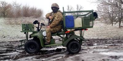 Команда Мелітополя передала на фронт електроквадроцикли