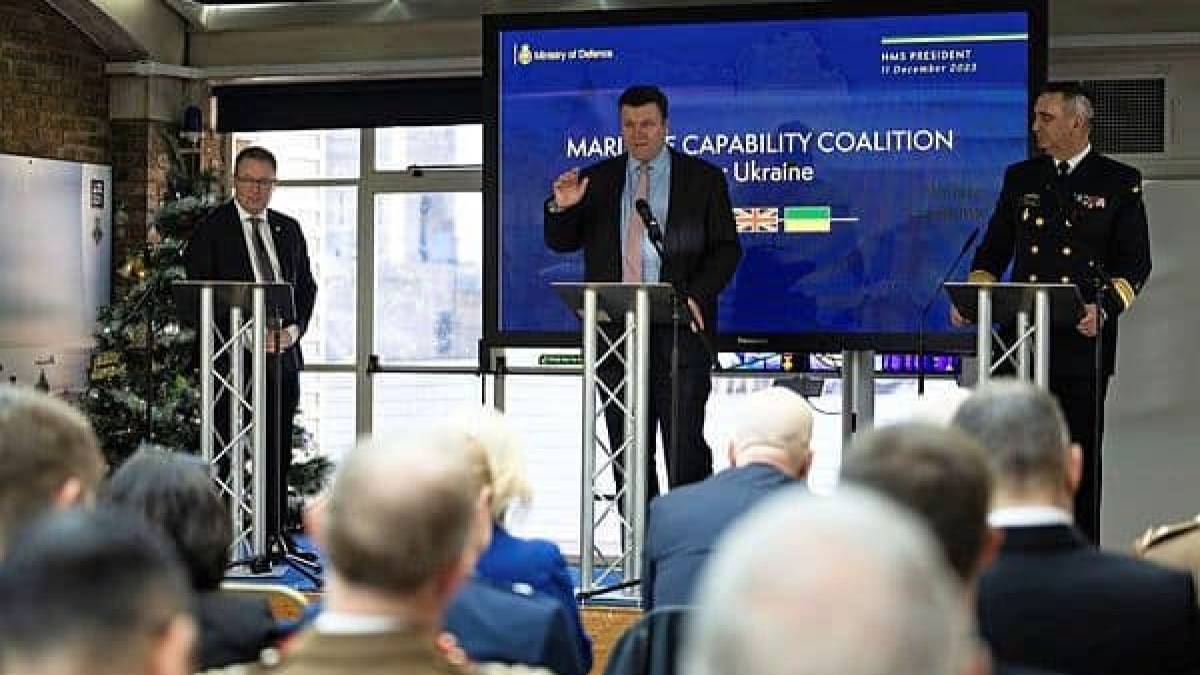 Морська коаліція на підтримку України офіційно створена у Британії