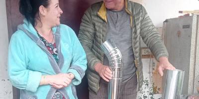Пічка та взаємодопомога зігріють родину з Вільнянського району