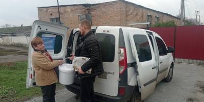 Селам Вільнянського району допомагають запорізькі і київські волонтери