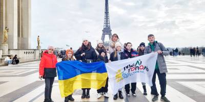 Діти з Мелітополя вирушили до Парижу