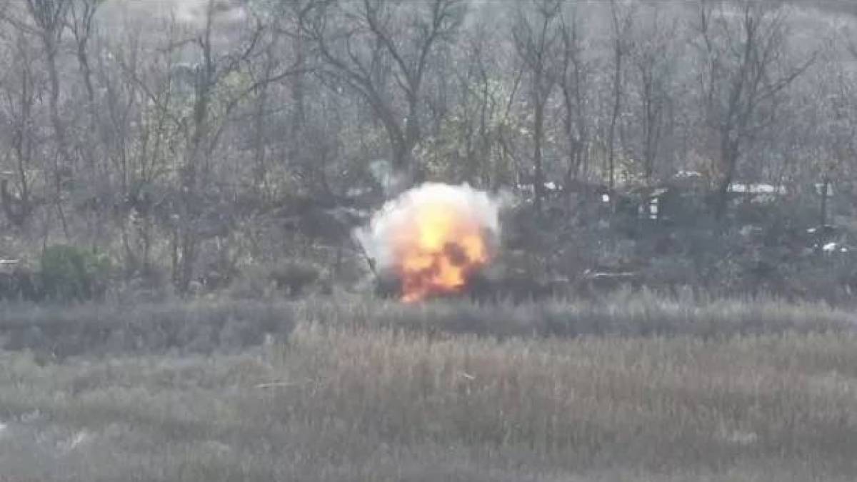 Прикордонники на Запорізькому напрямку знищили ворожу вогневу позицію – відео