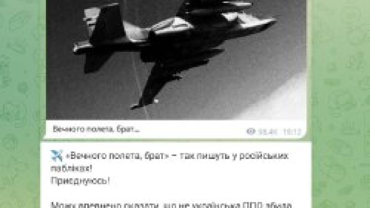росіяни самі збили свій штурмовик Су-25 — командувач Повітряних Сил