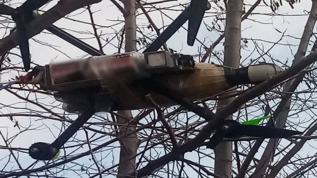 На Запорізькому напрямку прикордонники відбили атаку ворожих дронів