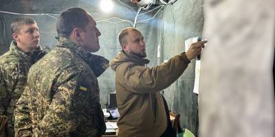 Воїнів-гвардійців на Запорізькому напрямку відвідав командувач Нацгвардії