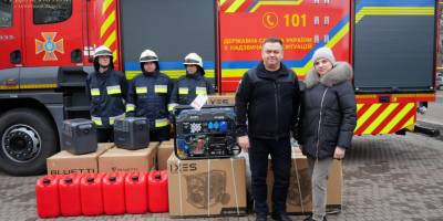 Рятувальники Запорізького гарнізону отримали потужні генератори