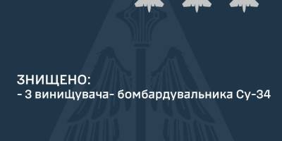 Сили оборони приземлили три російські винищувачі Су-34 – Олещук