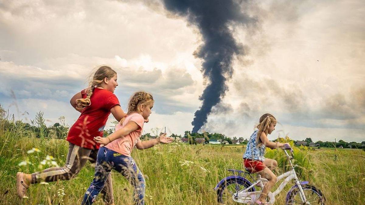 Лауреат Дитячого фонду ЮНІСЕФ – фото дітей під обстрілами