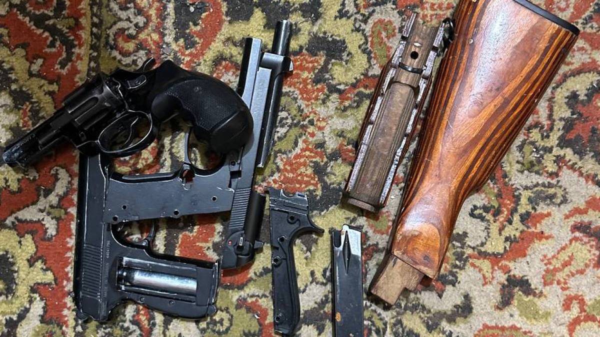 Мешканець Запоріжжя зберігав дома зброю та боєприпаси – фото
