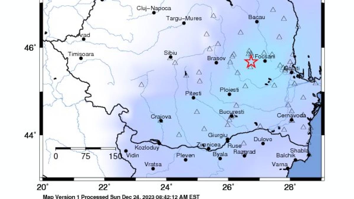 У Румунії стався землетрус магнітудою 4,2 – його могли відчувати в Україні