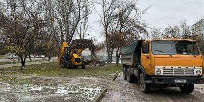 Запоріжжя: роботи з благоустрою