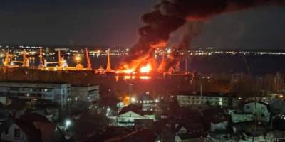 Українські військові ліквідували російський десантний корабель «Новочеркаськ» — Олещук