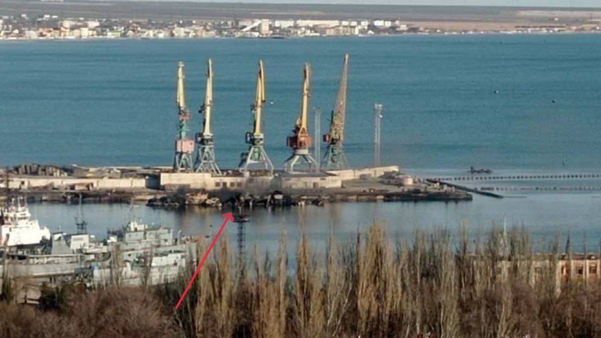 Сили оборони півдня показали залишки корабля «Новочеркаськ» у Криму