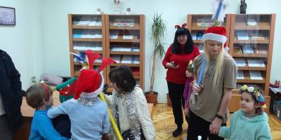 У хабі ” BOOK Ландія” діти з окупованих районів Запорізького краю зустрічали Різдво