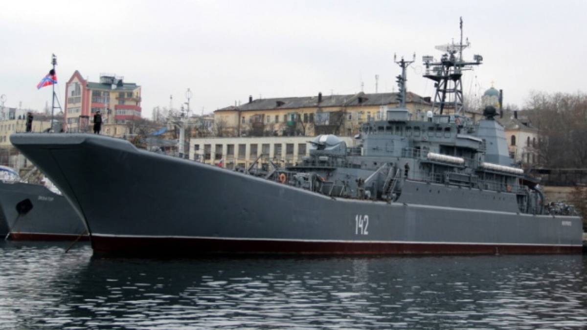 Що ЗСУ потопили у Феодосії